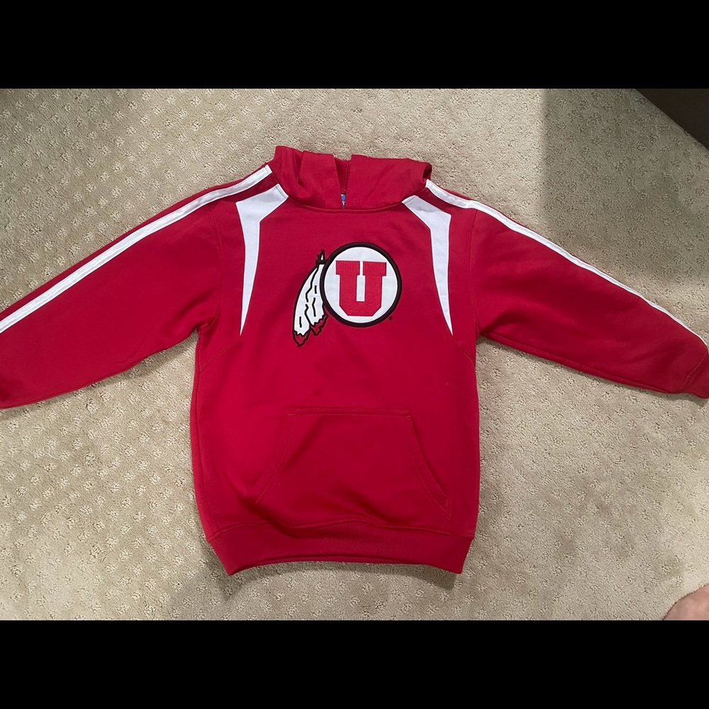 University of Utah hoodie youth L